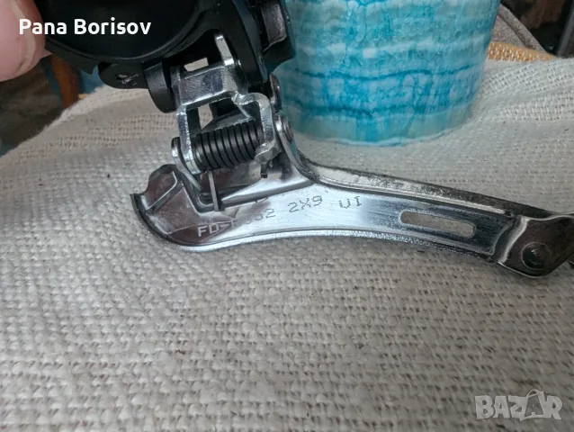 Шосеен Декланшор MicroShift R9 Double, снимка 3 - Части за велосипеди - 56556229