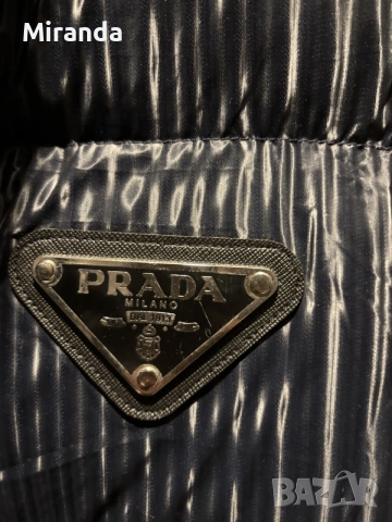 Prada пухено яке М-L, снимка 4 - Якета - 56558948