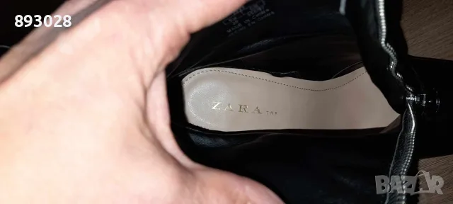 Боти ZARA 39 номер , снимка 7 - Дамски боти - 56564269