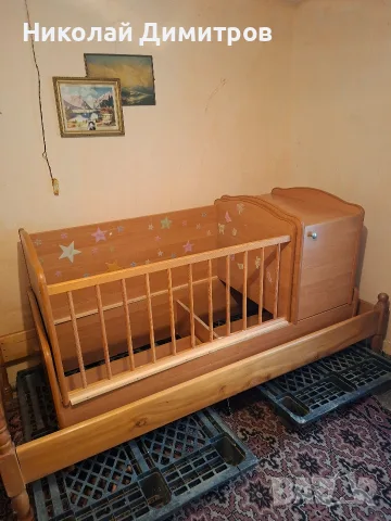 Продавам детско легло .