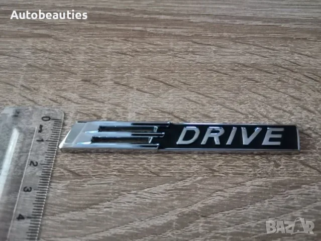 черна емблема BMW Е drive, снимка 3 - Аксесоари и консумативи - 56567157