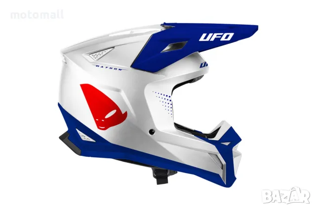 Мотокрос каска UFO RAYSON RED/WHITE