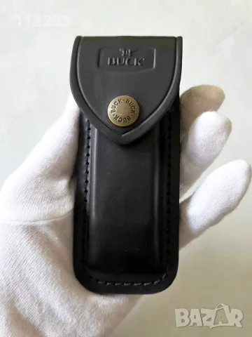 Buck 112 Ranger Fingеrgroovе, снимка 7 - Ножове - 56613156