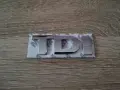 сребриста емблема TDI за Volkswagen, снимка 1