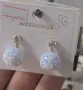 дамски обеци ягодки панделки , снимка 2