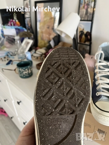 converse  70 high top 41 номер 26 см стелка , снимка 4 - Кецове - 56745247