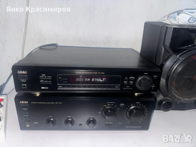 Стерео Усилвател Akai-am1100, снимка 4 - Ресийвъри, усилватели, смесителни пултове - 56638359