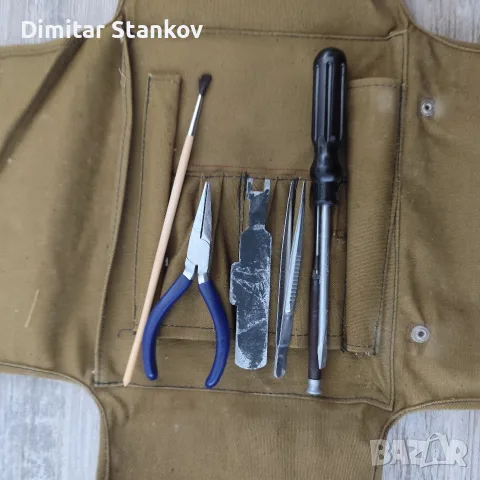 Стар военнен ремонтен комплект , снимка 6 - Друга електроника - 56586879
