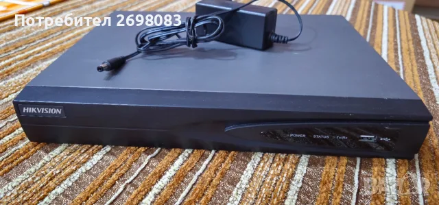 DVR + PoE switch + 4бр. 2MP камери.
