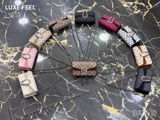 Gucci ✨Дамски Чанти , снимка 14 - Чанти - 56663559