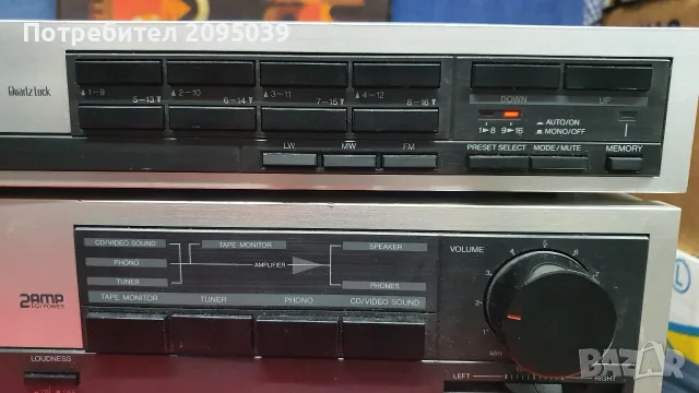 Усилвател и тунер JVC., снимка 3 - Ресийвъри, усилватели, смесителни пултове - 56659914