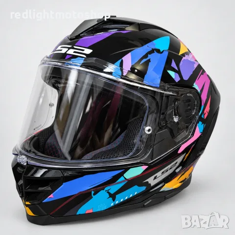 Мото каска LS2 FF818 Storm III Kaos S – НОВА – Ново