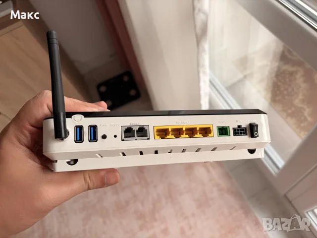 Оптичен рутер (ONT) Alcatel-LucentI-240W-S (GPON), снимка 4 - Рутери - 56553446