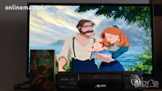 Видеокасети " Тарзан & Тарзан 2 " VHS, снимка 13 - Анимации - 56680705