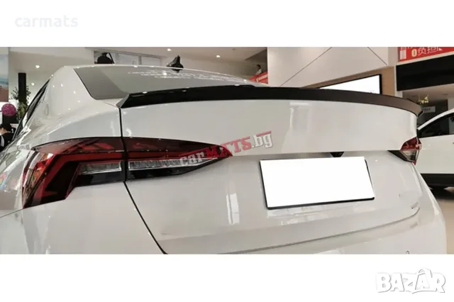 Спойлер за багажник за Skoda Octavia (2020+) - Blade Style - черен гланц