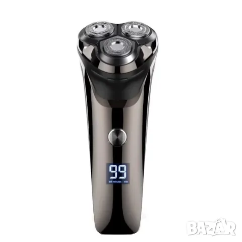 Безжична електрическа самобръсначка ProMozer MZ-1155 с 3D плаваща глава и сухо, и мокро бръснене