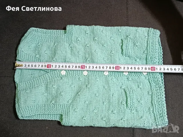 Ръчно плетени елечета , снимка 12 - Елеци - 56641615