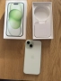 Бартер iPhone 15 128gb green 87%, снимка 1