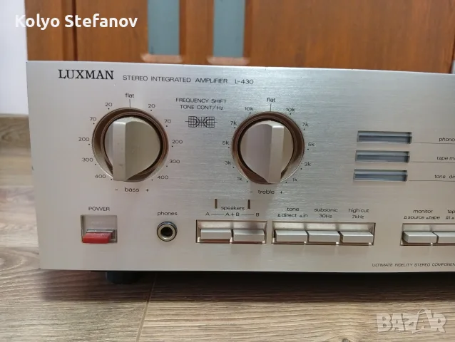  Luxman L-430 Amplifier , снимка 2 - Ресийвъри, усилватели, смесителни пултове - 56553688