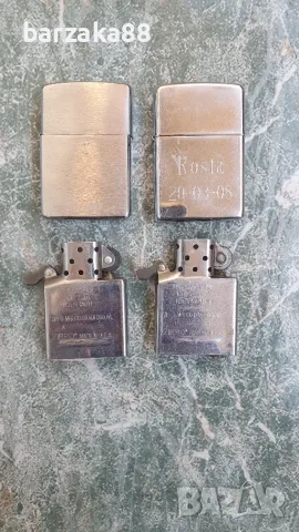 Две запалки Zippo Зипо