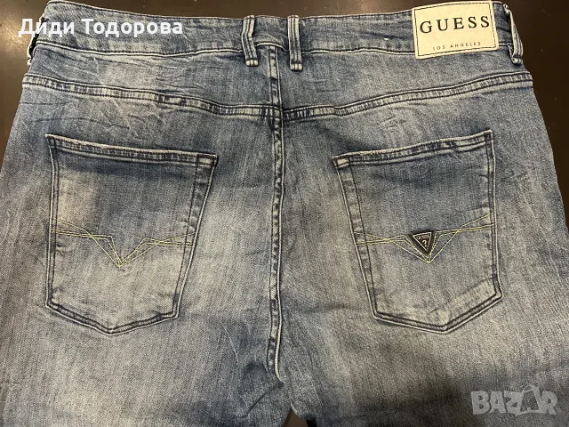 Мъжки дънки Guess - модел Jay Skinny, снимка 6 - Дънки - 56676082