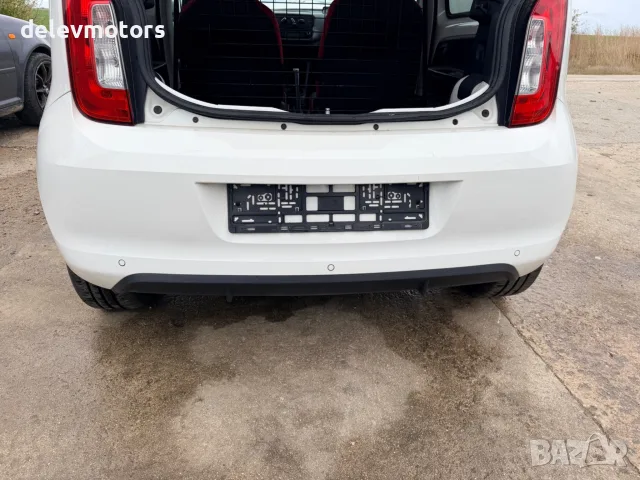 1ST807421D Задна броня Skoda OE за Skoda CitiGO, двигател CPG, 1.0 EcoFuel, 68 кс., 5 ск., 137000
