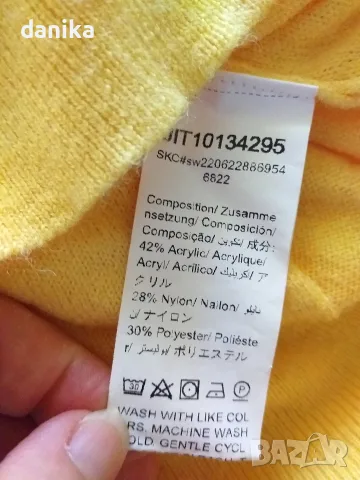 Мек пуловер плетиво S, снимка 4 - Блузи с дълъг ръкав и пуловери - 56744179