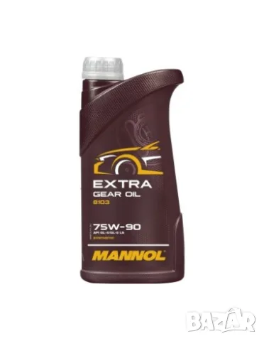 Трансмисионно масло MANNOL Extra Gear Oil 75W-90 GL-4/GL-5 LS 1 л