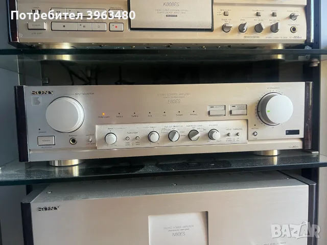 SONY TA-E80ES ESPRIT, снимка 3 - Ресийвъри, усилватели, смесителни пултове - 56686661