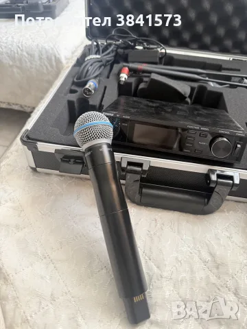 Shure AD2/B58 Wireless Handheld Microphone Transmitter 
, снимка 2 - Други - 56612482