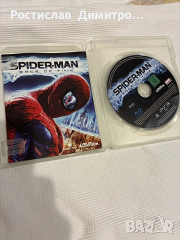 Spider Man Edge of Time PS3, снимка 2 - Игри за PlayStation - 56649051