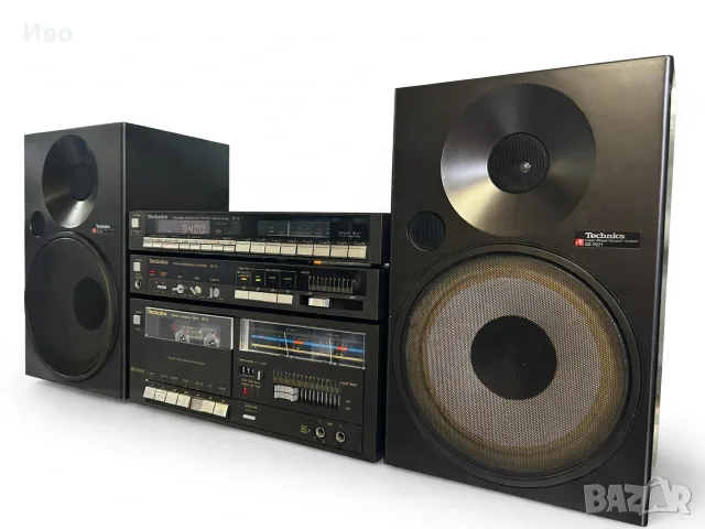💥ТОП💥Ретро Аудио Система Technics Сет Комплект, снимка 3 - Аудиосистеми - 56665530