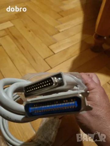 LPT принтерски кабел и компютър , снимка 2 - Принтери, копири, скенери - 56559350
