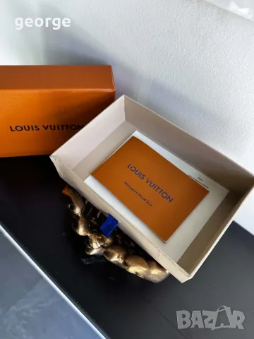 Синджир Louis Vuitton - нов, снимка 4 - Колиета, медальони, синджири - 56659714