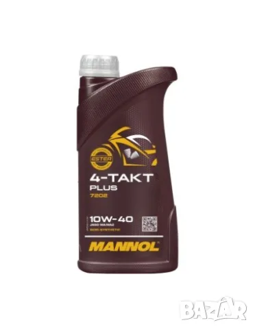 Моторно масло MANNOL 7202 4-Takt Plus 10W-40 1 л