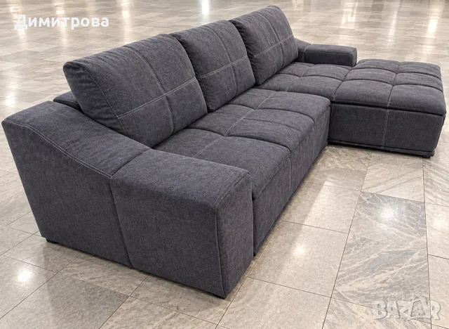 Холова гарнитура като нова.290/190/73, снимка 2 - Дивани и мека мебел - 56748285