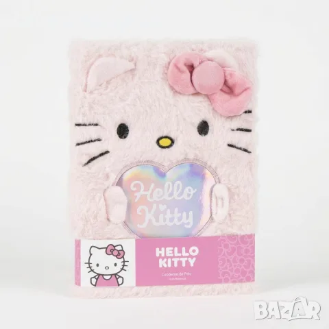 Плюшен тефтер А5 Hello Kitty