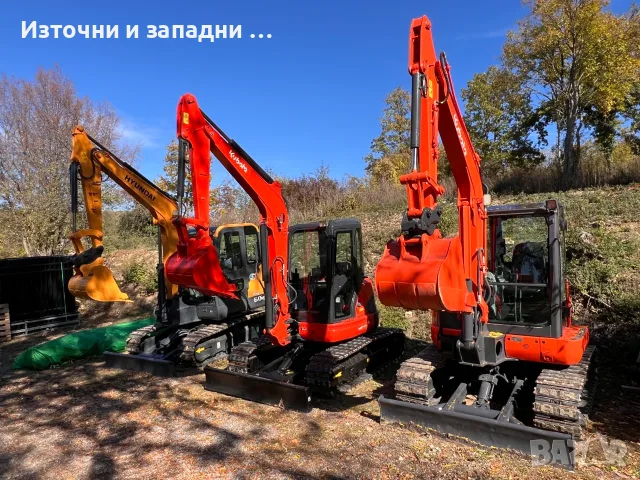 Багер Kubota KX155-5 , снимка 11 - Индустриална техника - 56646671
