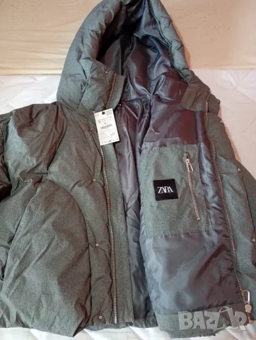 Зимно яке ZARA . , снимка 2 - Якета - 56566796