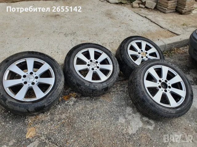 Джанти за Мерцедес  15ц. 8бр., снимка 12 - Гуми и джанти - 51933949