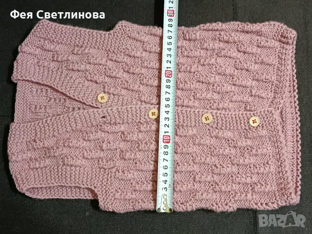 Ръчно плетени елечета , снимка 7 - Елеци - 56641615