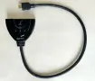 Качвствен HDMI сплитер за 3 устройства от серията Amazon Basics, снимка 1