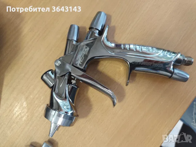 Пистолет за боядисване професионален., снимка 10 - Компресори - 56589645