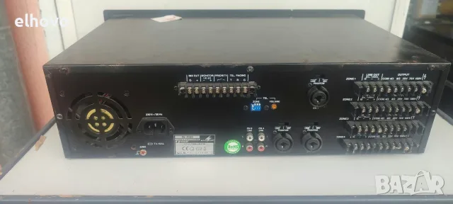 Крайно стъпало Monacor PA-4040, снимка 5 - Ресийвъри, усилватели, смесителни пултове - 56724408