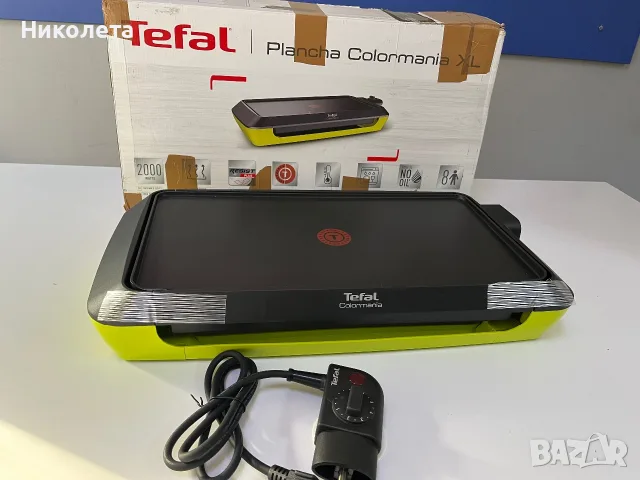 Електрическа скара Tefal Plancha Colormania XL