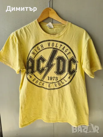 Рок фенска тениска на AC/DC, снимка 2 - Тениски - 56605434
