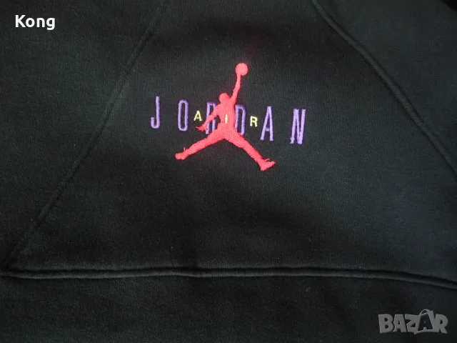 винтидж Nike Air Jordan citrus hoody мъжко яке Найки с качулка Еър Джордан суичър горница Оригинал