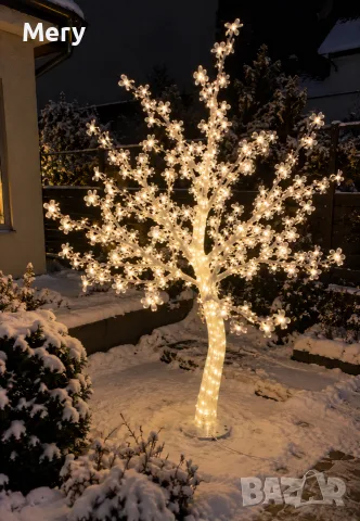 LED декоративно дръвче Sakura – 250 см, 1000 LED светлини с FLASH ефект