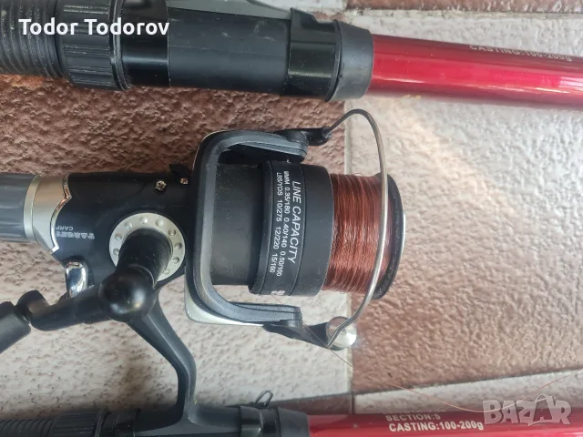 продавам три бр шаранджииски въдици , снимка 2 - Въдици - 56596952