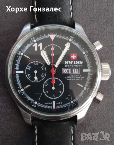 Swiss Defender Chronograph ETA7750
